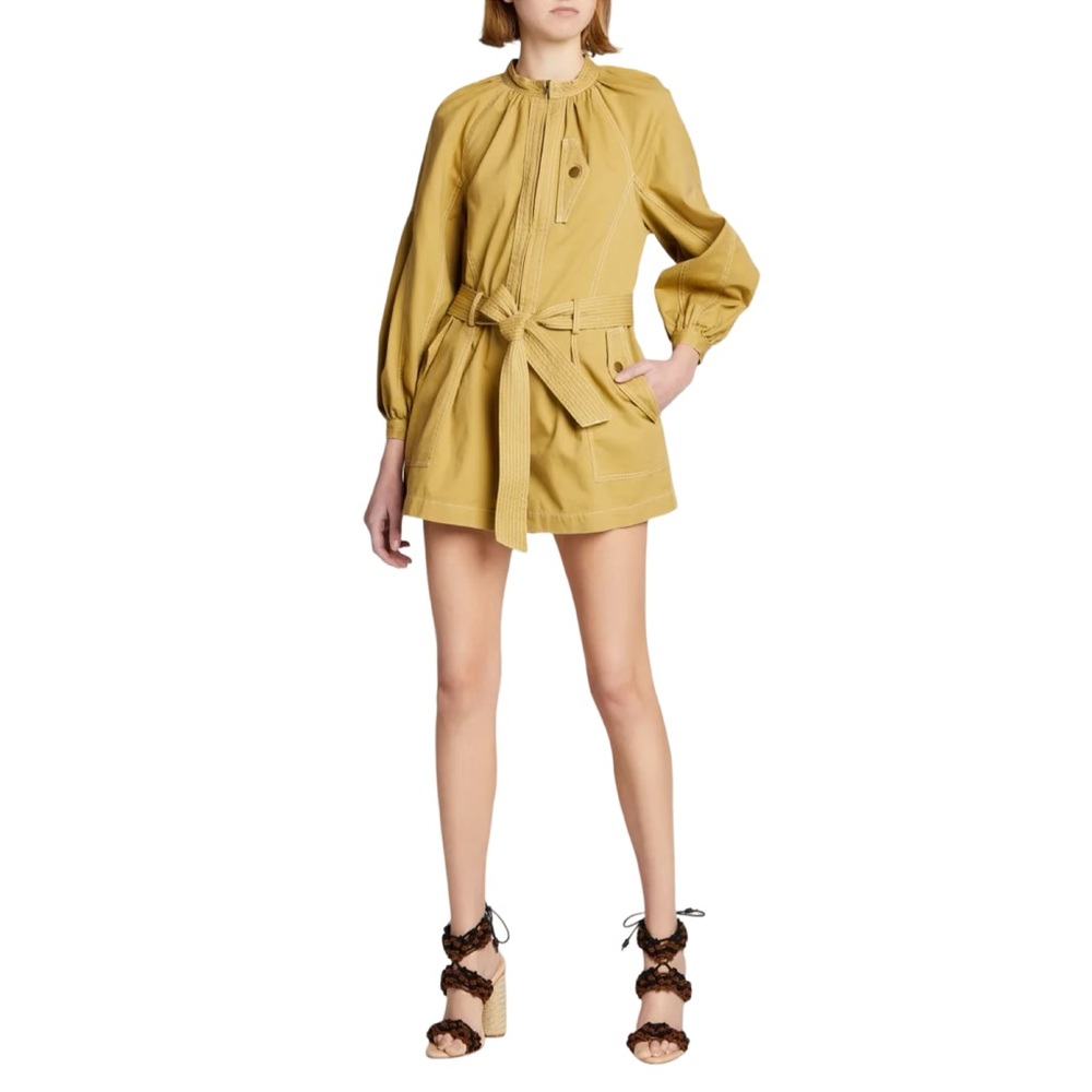 Ulla Johnson Piper Playsuit NWT | Fennel Seed | Size 10